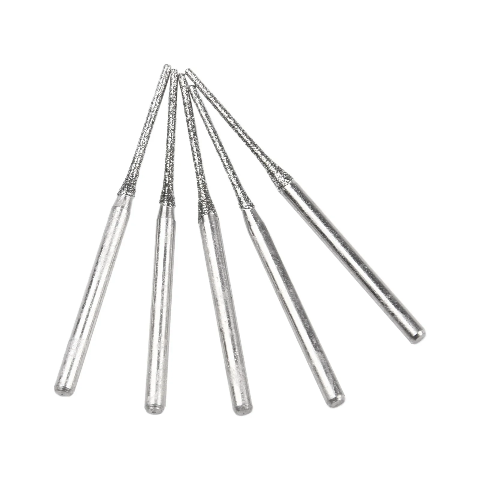 Brocas recubiertas de diamante, vástago de 0,8mm para bloques de vidrio, frascos, botellas de azulejos, herramientas de perforación de piedra de