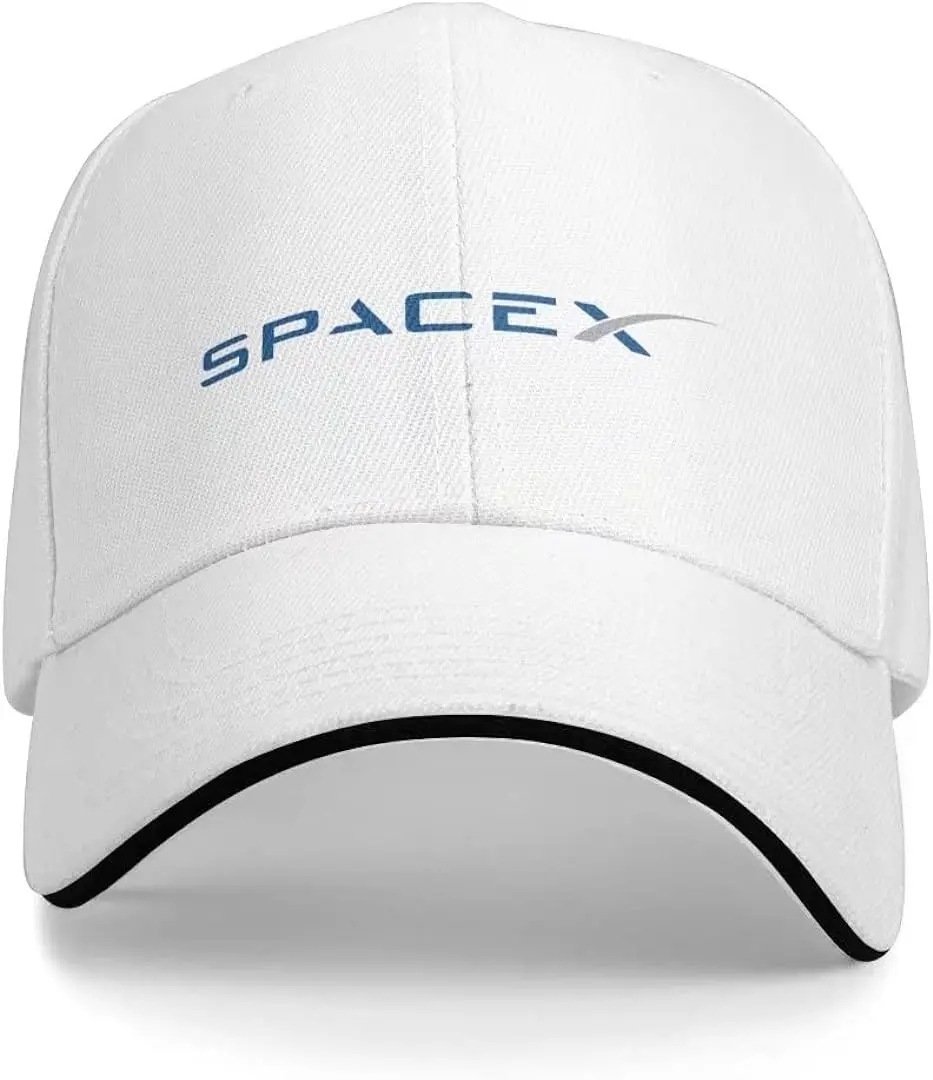 SpaceX Hat Baseball Cap Dad Hats for Men & Women Space Fans Hat Baseball Caps Design Adjustable