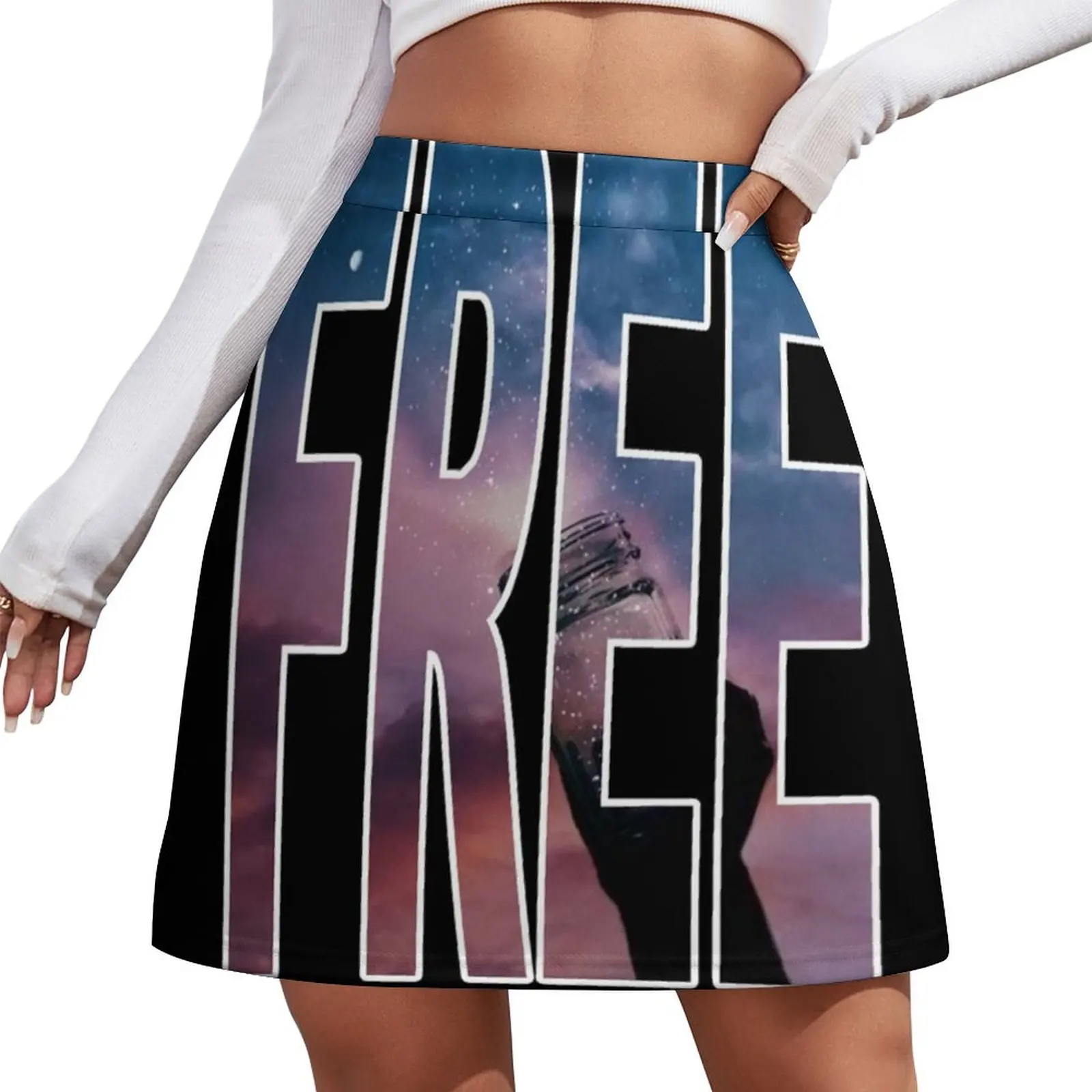 

Free Mini Skirt Kawaii chic and elegant woman skirt Clothing
