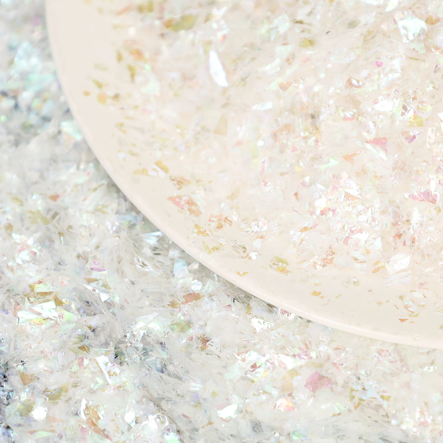 مسحوق الثلج الاصطناعي لعيد الميلاد باللون الأبيض الملون رقاقات الثلج المزيفة مسحوق الثلج لشجرة عيد الميلاد مشهد الشتاء ديكور المنزل #5