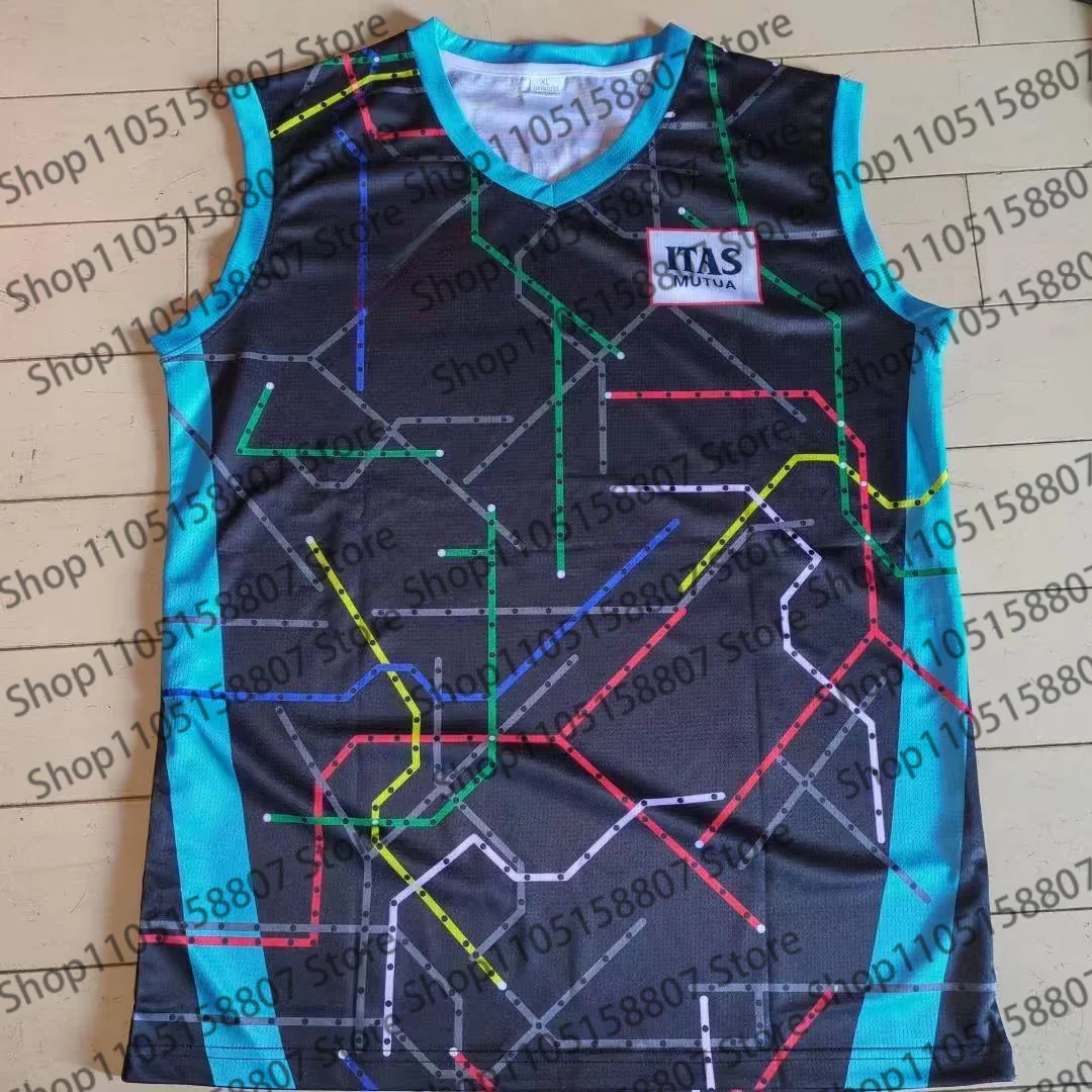 2026 صيف جديد يوكي إيشيكاوا طبعة التعاون Perugia الرجال الكرة الطائرة جيرسي تي شيرت ، للجنسين رياضي تنفس