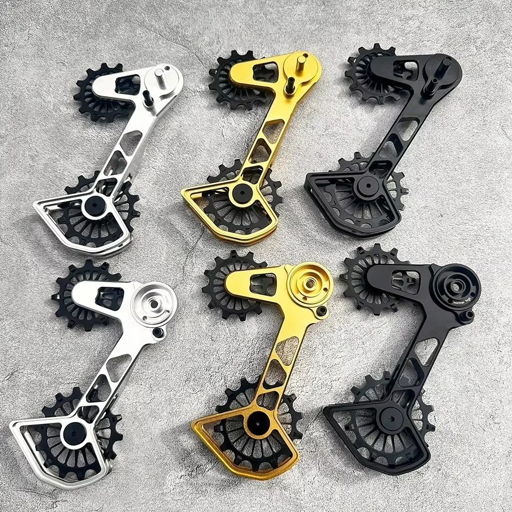 Bike derailleur system KAEFIG Pulley Wheel Oversized Cage for Shimano SLX XT XTR/SRAM Eagle AXS World\'s first one-piece cage