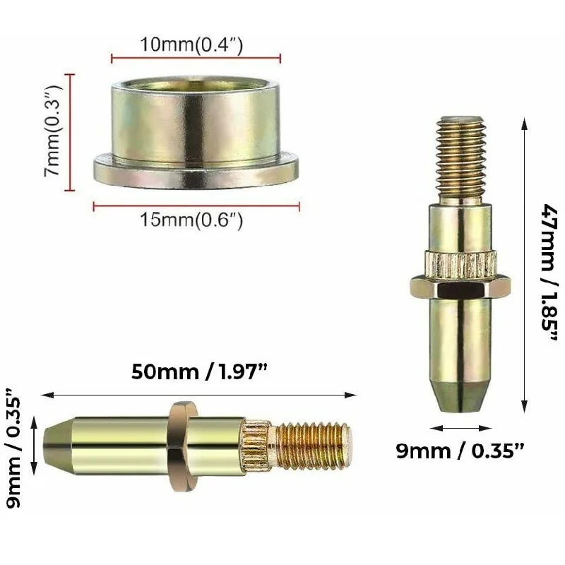 Front Door Hinge Pin Bushing Repair Kits Fits for1999-2007 Silverado Sierra