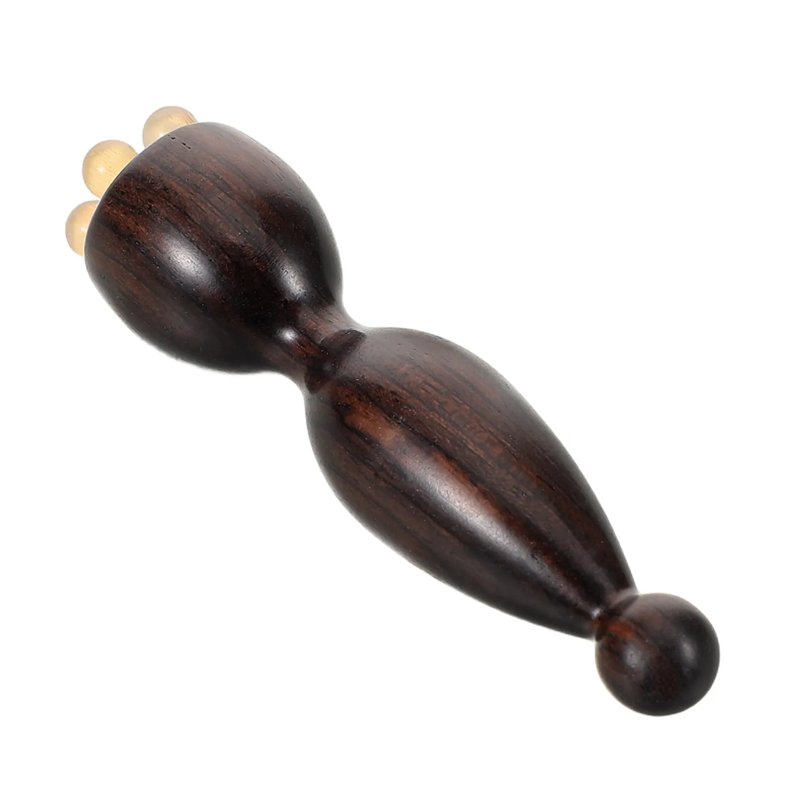 

Wooden Facial Massager for Women - Ergonomic Eye Massage Stick for Acupoint Stimulation Puffiness Relief Skin Care Portable Face