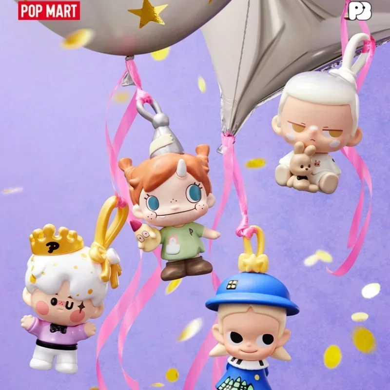 POP MART POPBEAN Celebrating The Moment POP MART 15周年記念シリーズ ブラインドボックス ゲスバッグ デスクトップデコレーション モデル玩具 アニメ