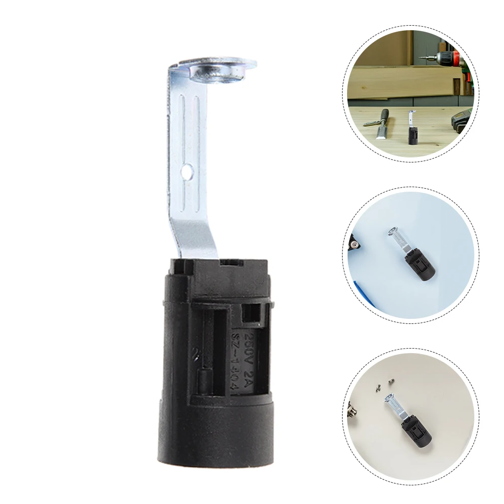 

12pcs E14 Lamp Screw Bulb Holder Fixture Adapter Socket Base With Cord Replacement Candelabra Socket For Chandeliers