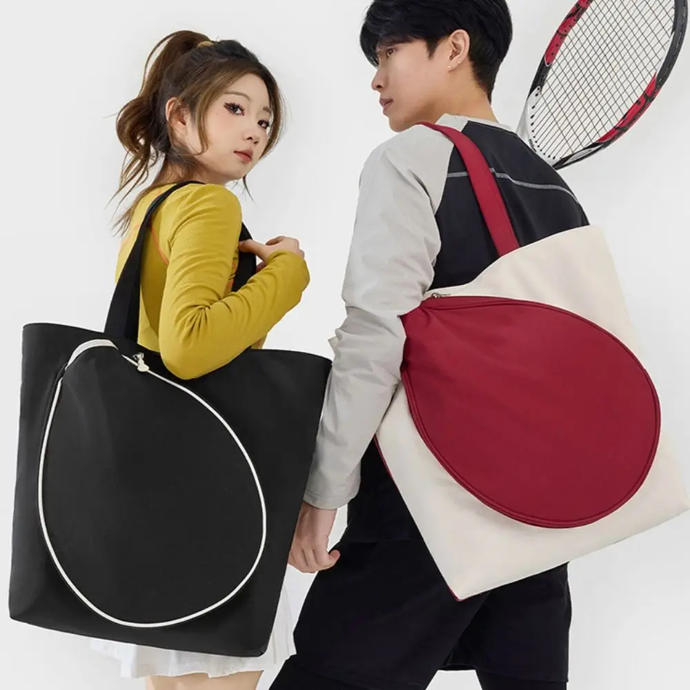 

Сумка для теннисных ракеток на 2 ракетки, нейлоновая, с несколькими карманами, сумка для бадминтона, водонепроницаемая, повседневная сумка для переноски ракеток, сумка для спортивного инвентаря и тренажерного зала