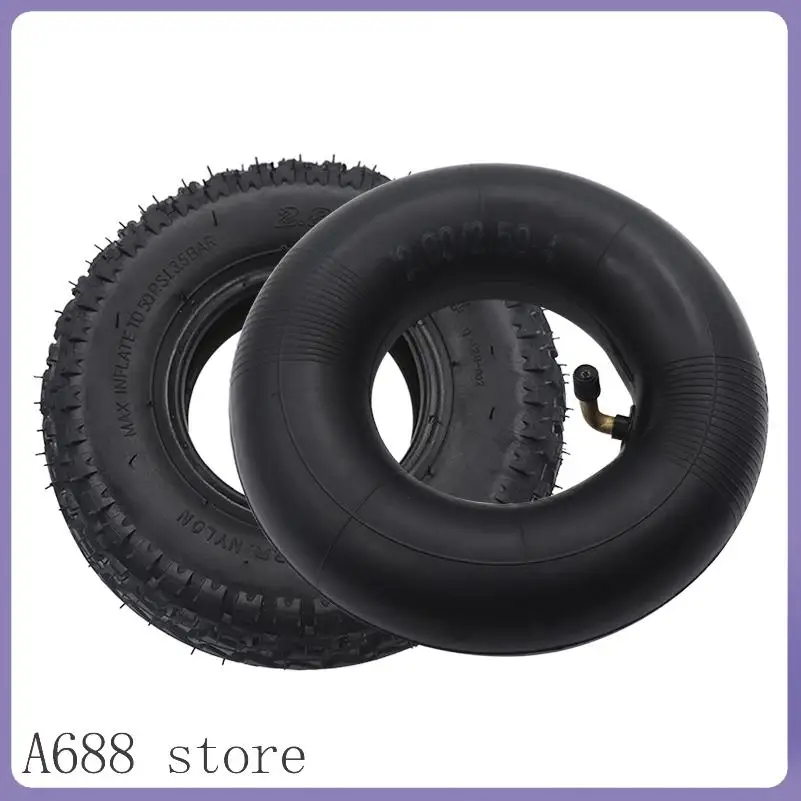 9 Inch Off-road Tire 2.80/2.50-4 Outer Tyre Inner Tube Fits Electric Scooter ATV Elderly mobility Scooter Wheelchair