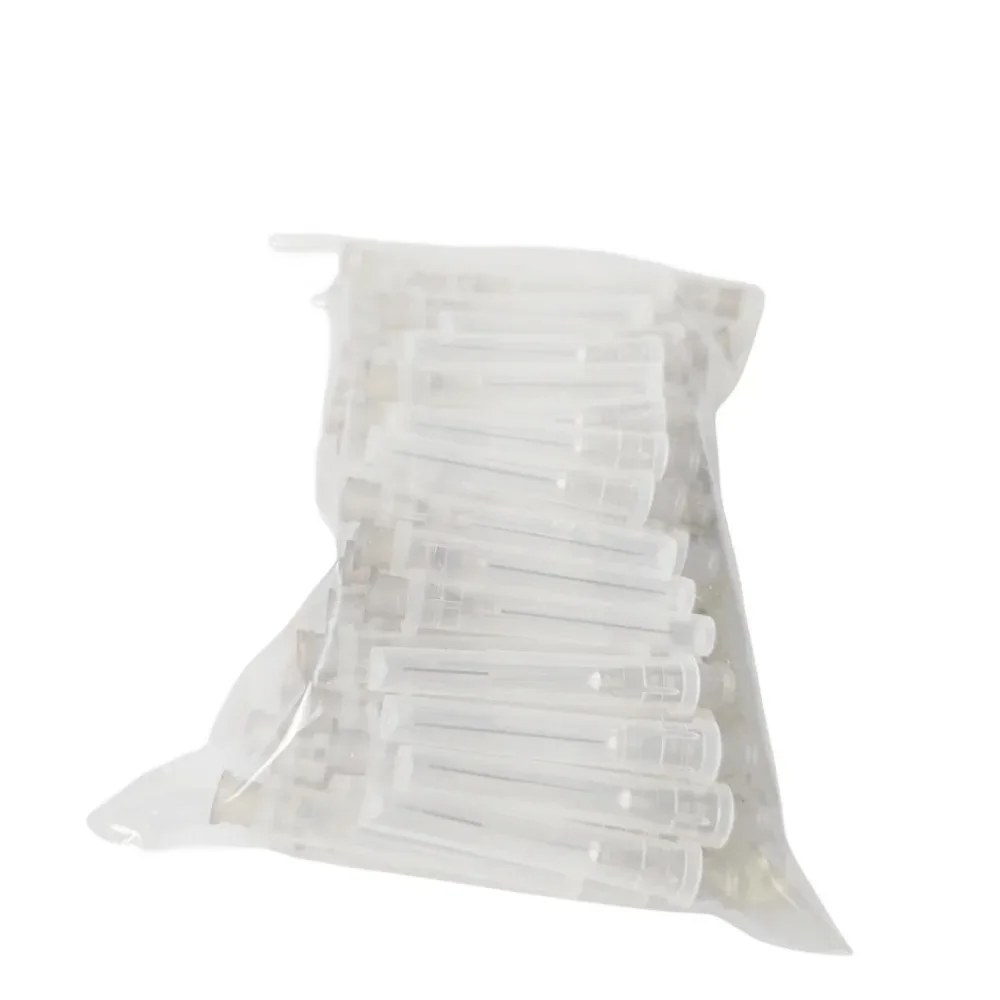 JUMTOP 100Pcs Dental Endo Irrigation Needle Tip Root Canal Lateral Rinsing Needles Single Side Opening Washing Needle