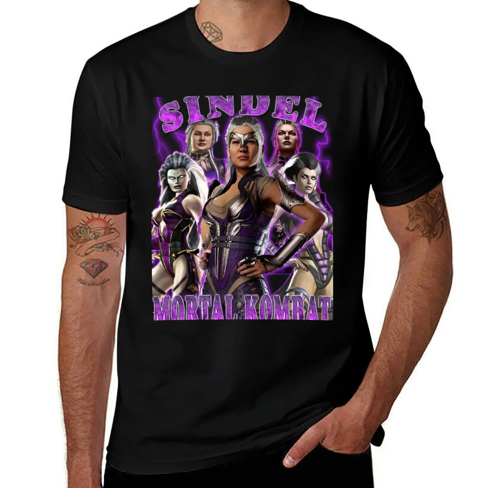 

designer graphic man shirts MK shirts Sindel cotton Kombat man 1 - Mortal t t for t shirt T-Shirt