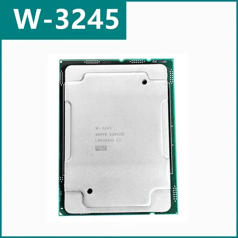 W-3245 CPU W-3245 3.2GHz 16- 32-Thread 205W LGA3647