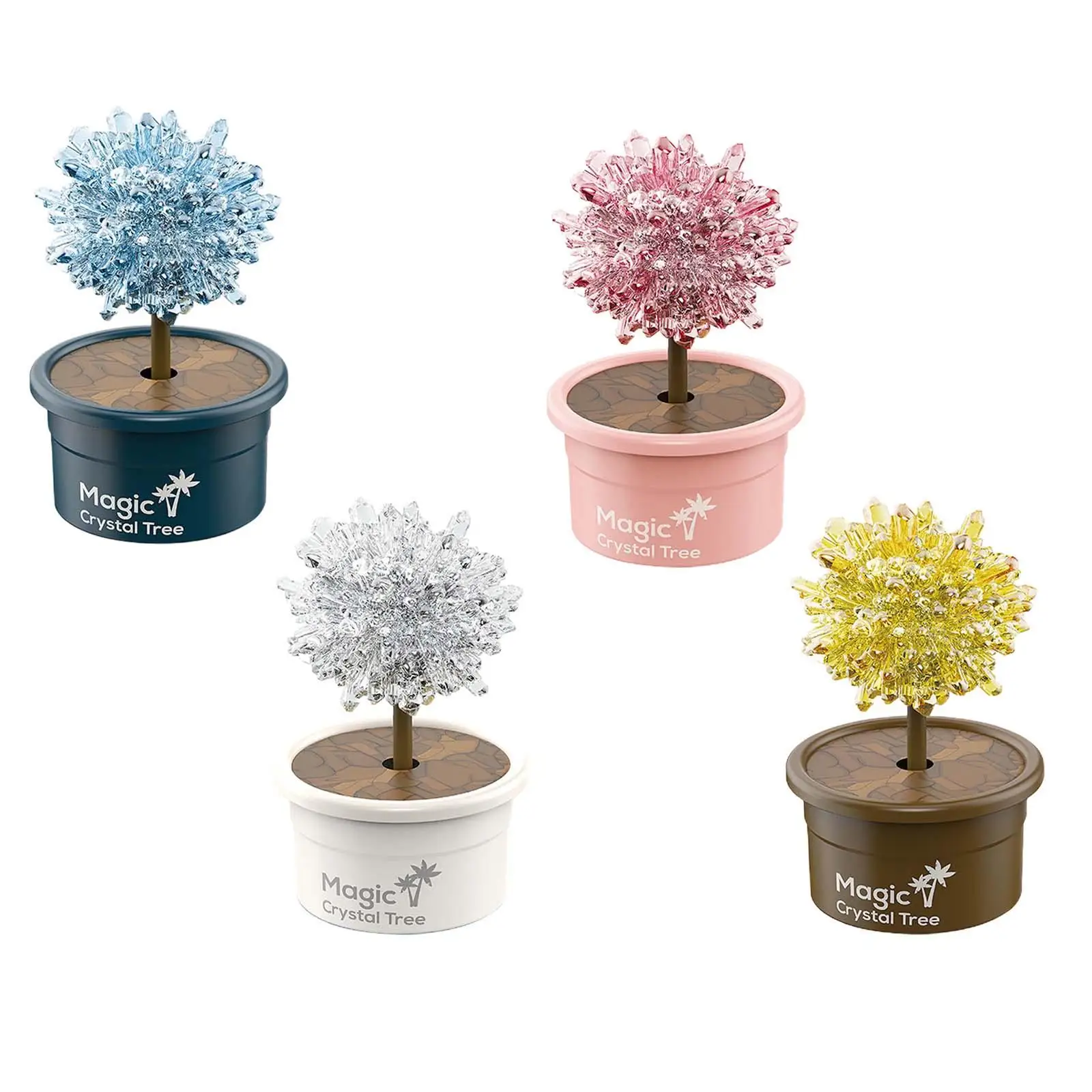 Kits de cultivo de cristal para niños, juguete educativo, experimentos científicos de cristal, juguete