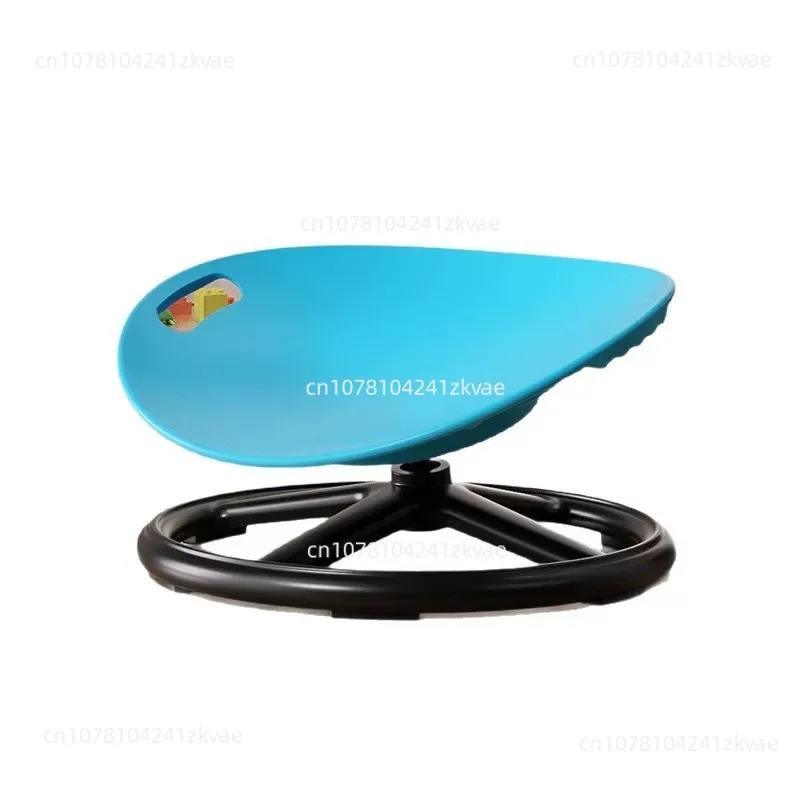 Ergonomic Swivel Sensory Chair - Eggshell Design, Anti-Slip Base & Durable Plastic. Manual Use, No Electricity Needed.