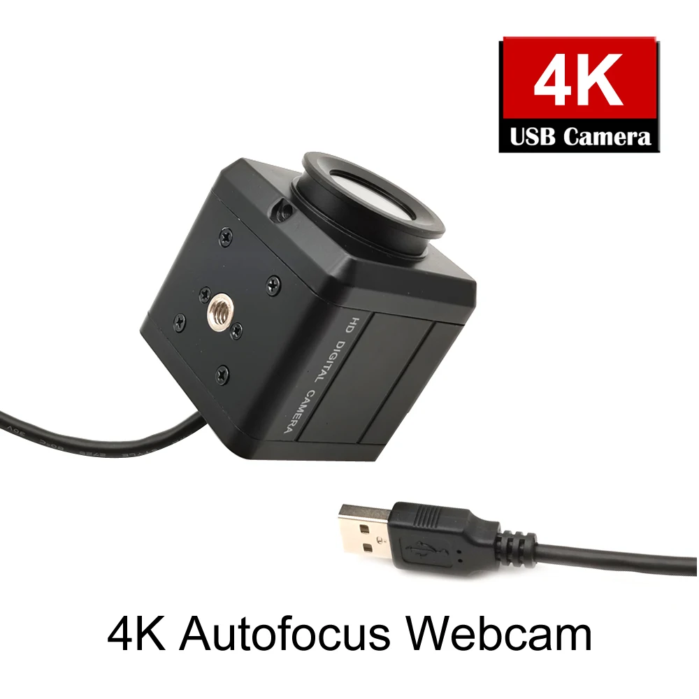 

REDEAGLE 8 MegaPixel Autofocus PC Webcam HD 8MP IMX179 Sensor Video Live Meeting Streaming OTG UVC USB Camera