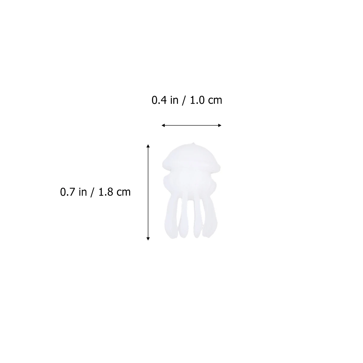 

16pcs Jellyfish Glue Epoxy Silicone Mold DIY Crafting Reusable Flexible Jewelry Making Resin Casting Supplies