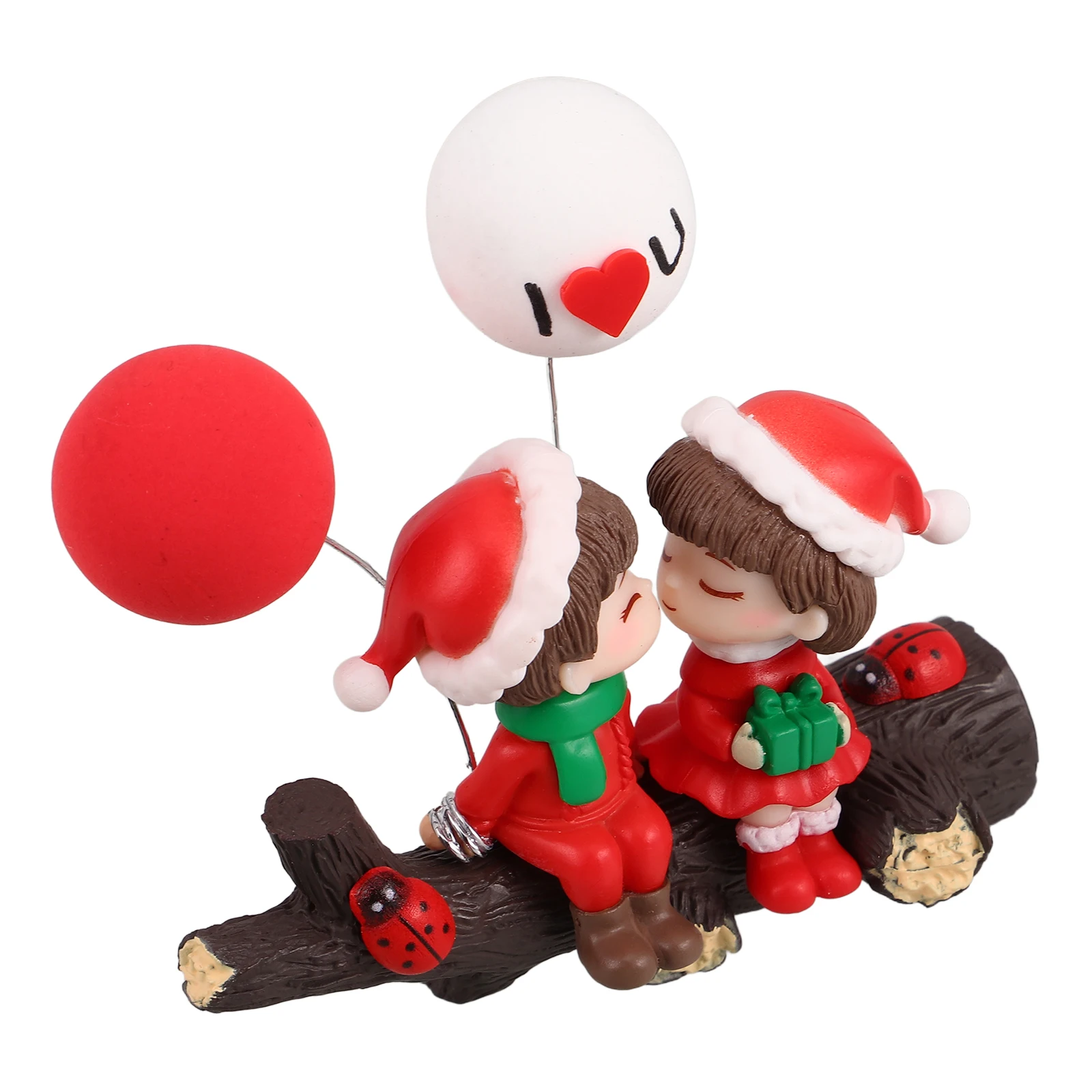 

Cute Car Decorations Dashboard naments Resin Auto Accessories Women Gifts Valentine Wedding Car Decor Couple Figurines Easy
