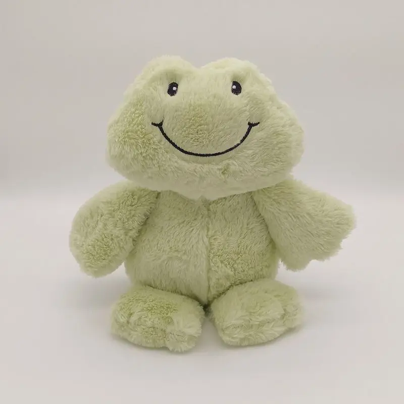 

36 см плюшевая улыбка-лягушка, игривые милые игрушки, зеленые животные, плюшевые мультяшные игрушки для мальчиков и девочек, подарок на день рождения, Рождество