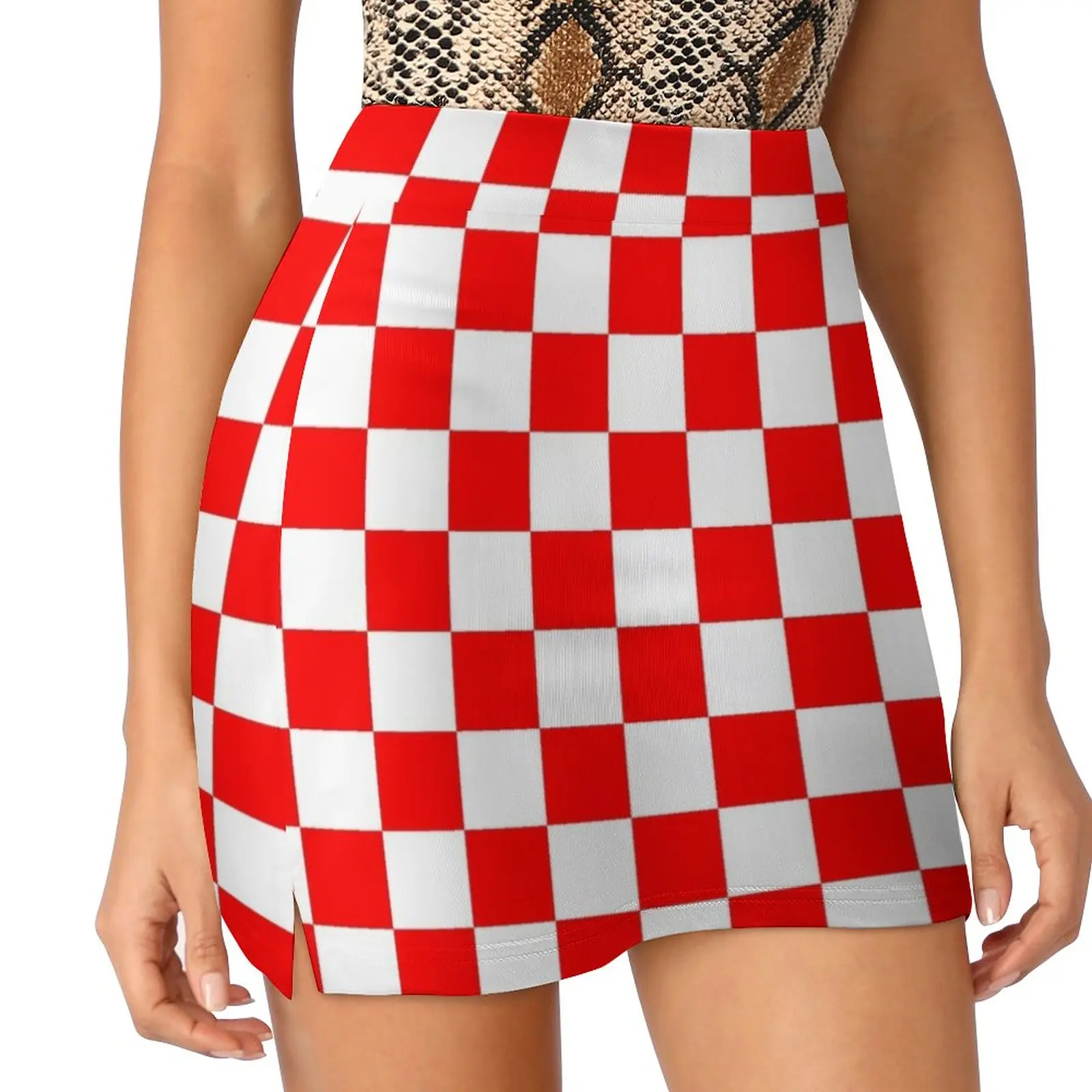 

Croatian Checkerboard Light Proof Trouser Skirt Clothing elegant dresses for women Clothes for summer