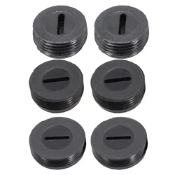2Pcs Black Carbon Brush Holder Cap Brushes Cover 13mm 14mm 15mm 16mm 18mm 20mm 22mm Plastic Carbon Brush Cover