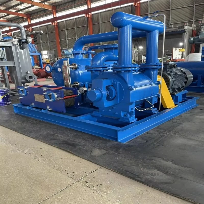 2BE4 420 High Pressure sistema de vacio de tornillo sec 6650~11600m3/min OEM Stainless Steel Vacuum Pump for Sugar Mill Washing