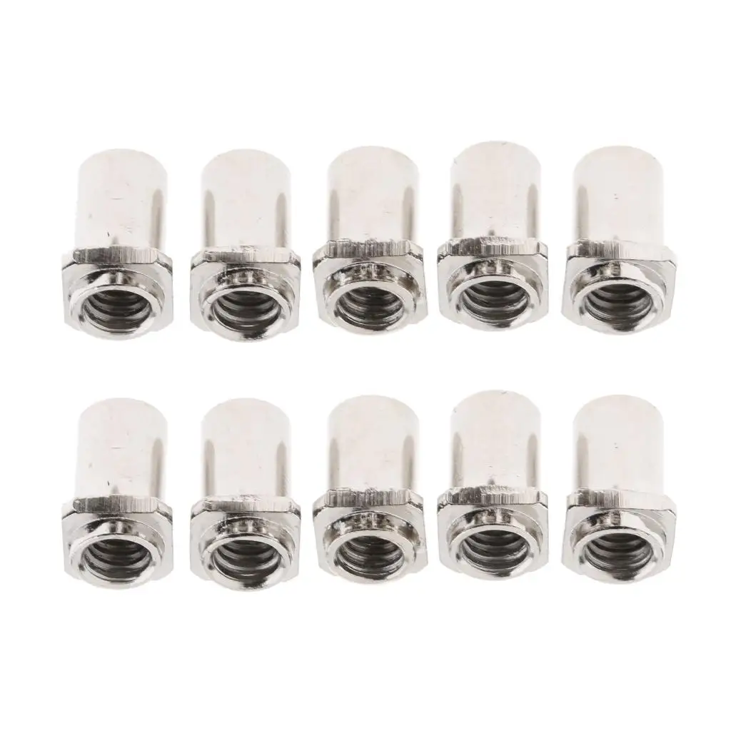 

10pcs Swivel Nuts for Tom Lug for Snare Tom Floor Drum Replacement Parts