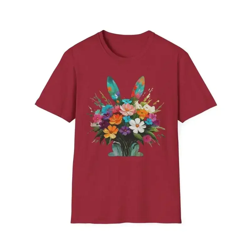 Florist Bunny 5 Softstyle T Shirt
