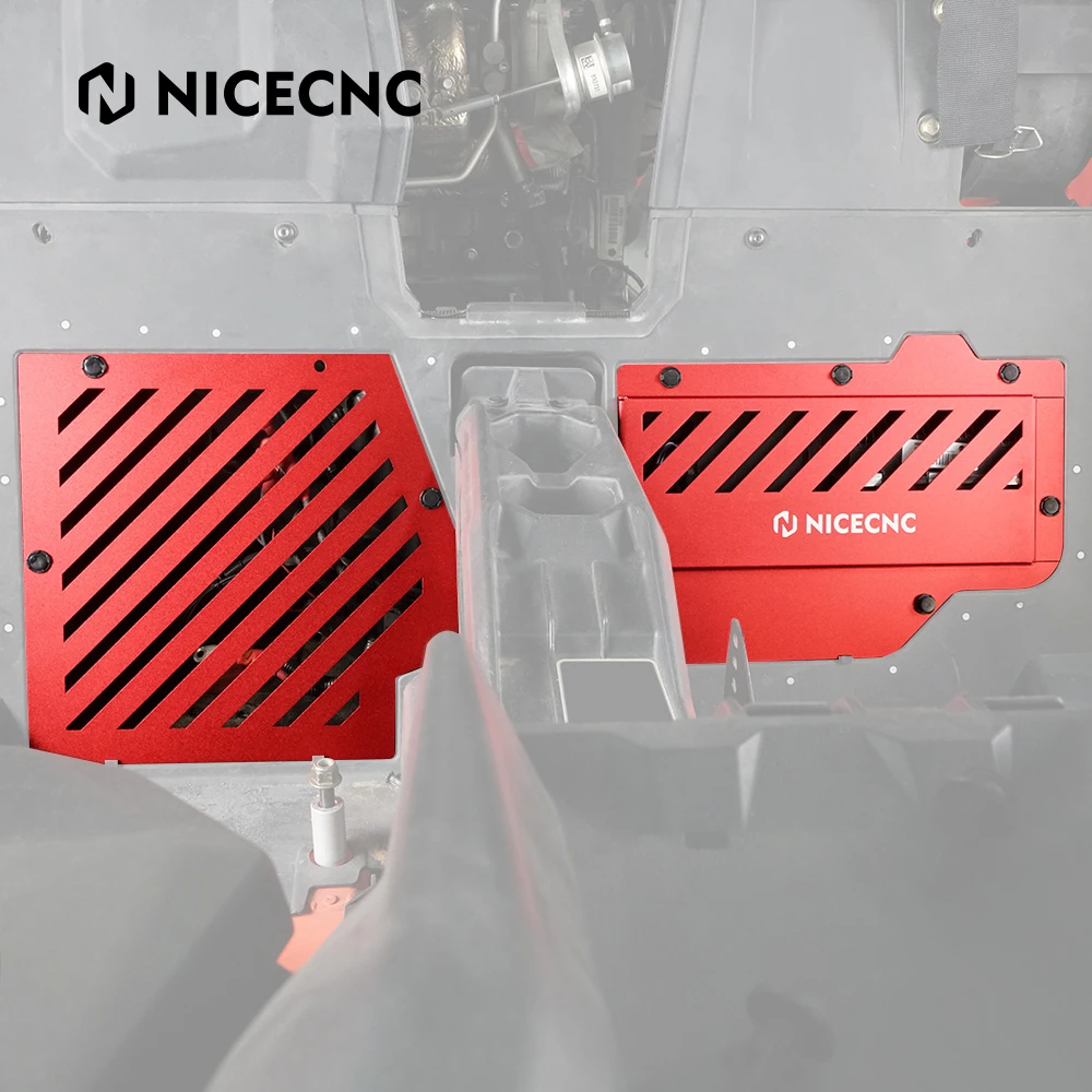 

NICECNC UTV For Can Am Maverick X3 ECU And Battery Cover Kit Laser Cutting UTV Accessories 2018 2017 6061-T6 Billet Aluminum