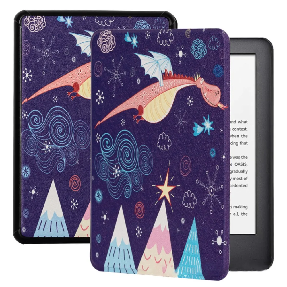 

Leather 6 inch e-Reader Cover Anti Scratch Shockproof C2V2L3 Protective Case for Kindle Basic 2024/2022 Released 11th Generation
