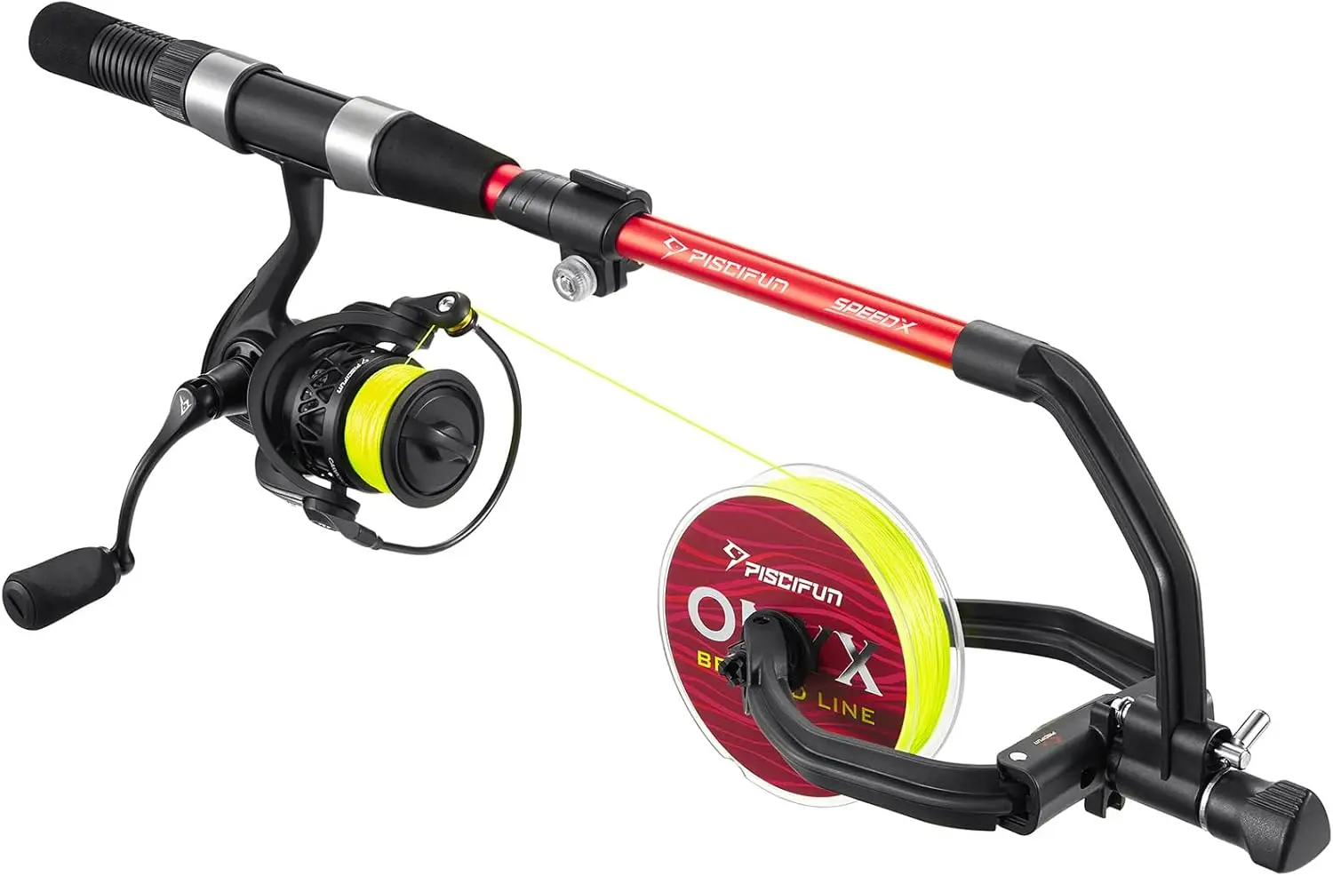 

Леска Speed X Fishing Line Spool с функцией размотки, без скручивания, с регулируемой алюминиевой ручкой для спиннинговой катушки, Ba