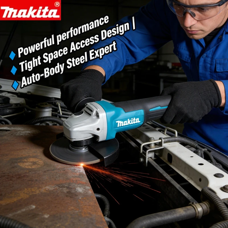 

Makita DGA504 18V 6.0Ah 125mm brushless lithium battery multi-purpose angle grinder