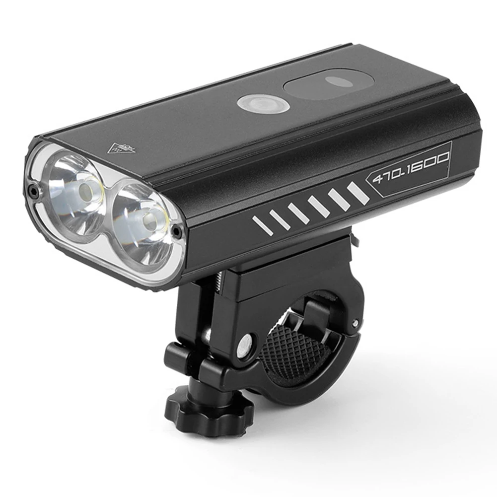 Lamp Bike Cycling Light Front Lightweight Portable Strong Headlight USB Rechargeable With Bracket 1000/1600 Lumens