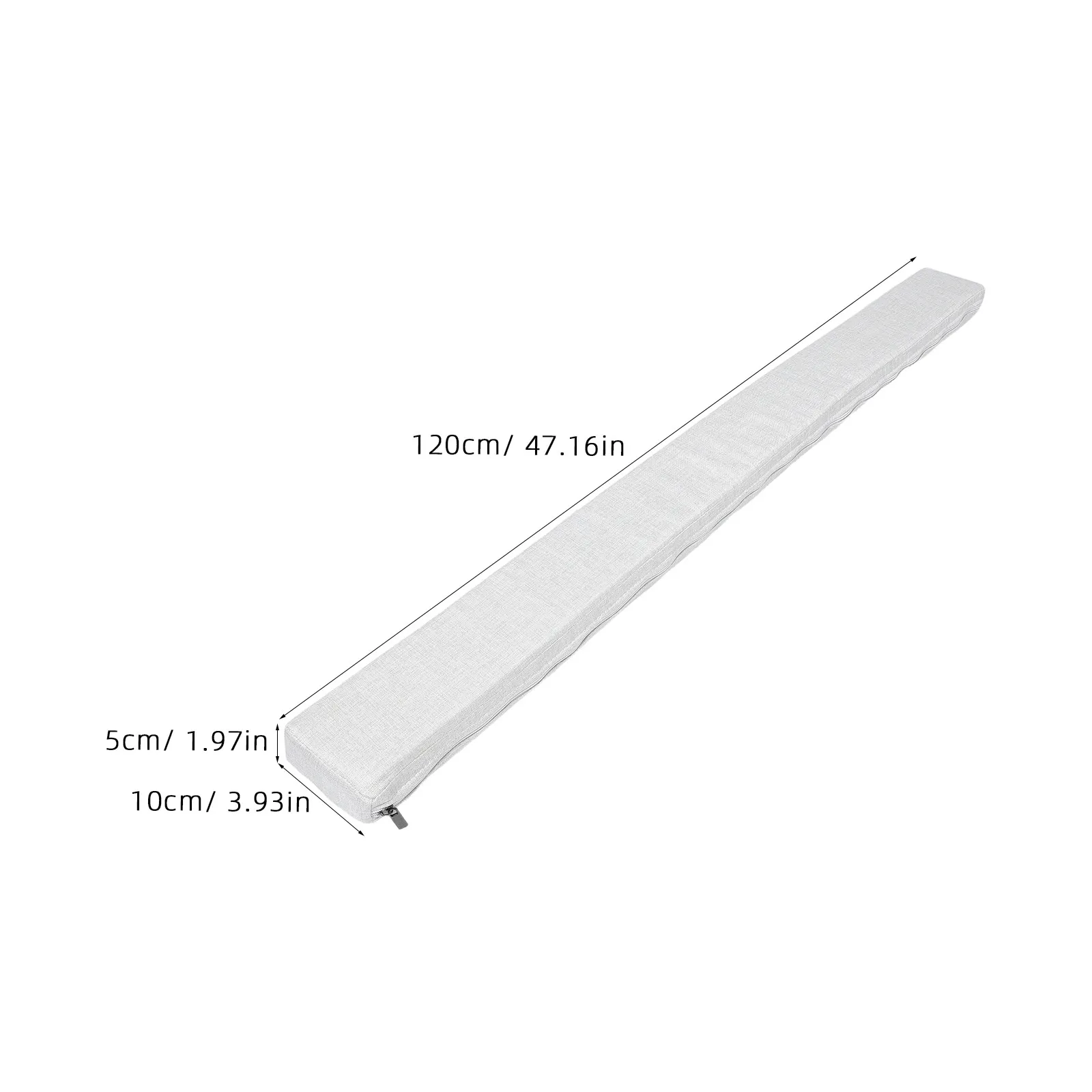 Mattress Protector Bed Crack Stopper Soft High-Density Sponge Filler Removable Cover Non- Wall Headboard Pillow Easy