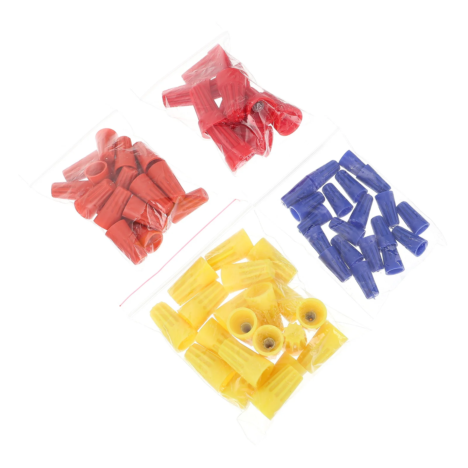 

70Pcs Insulated Terminal Waterproof Wire Connectors Heavy Duty Flame Retardant Terminals for Wiring Projects Connector Set