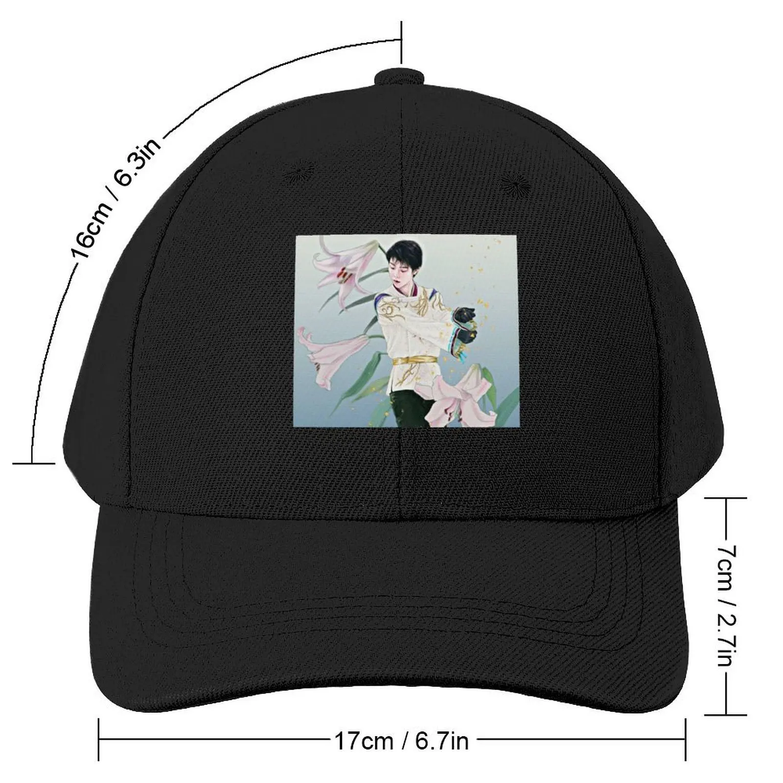 Yuzuru Hanyu - Figure Skating - JapaneseCap Baseball Cap New Hat Mountaineering Anime Hat Elegant Women's Hats Men's