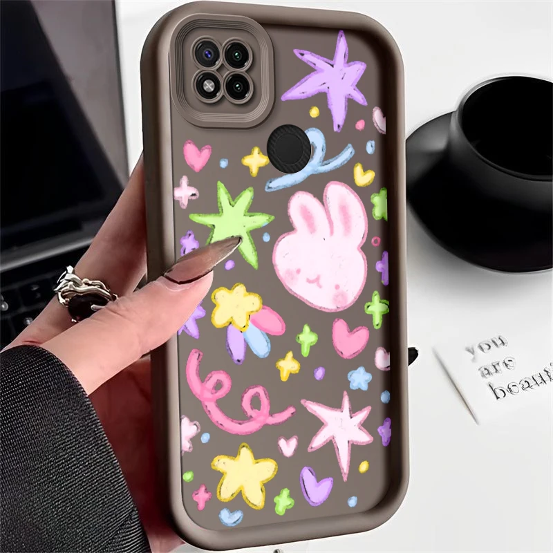 for Redmi 10A 12C Xiaomi 10C K40 K20 NFC PRO POCO 9i A1 A2 soft Lovely shockproof cute girl phone case Casing