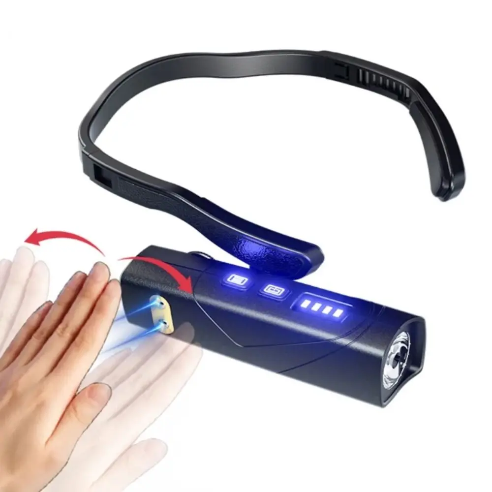 5 Lighting Modes LED Headlight High Brightness Waterproof Removable Ear Hook Headlight Ultra Light Super Bright