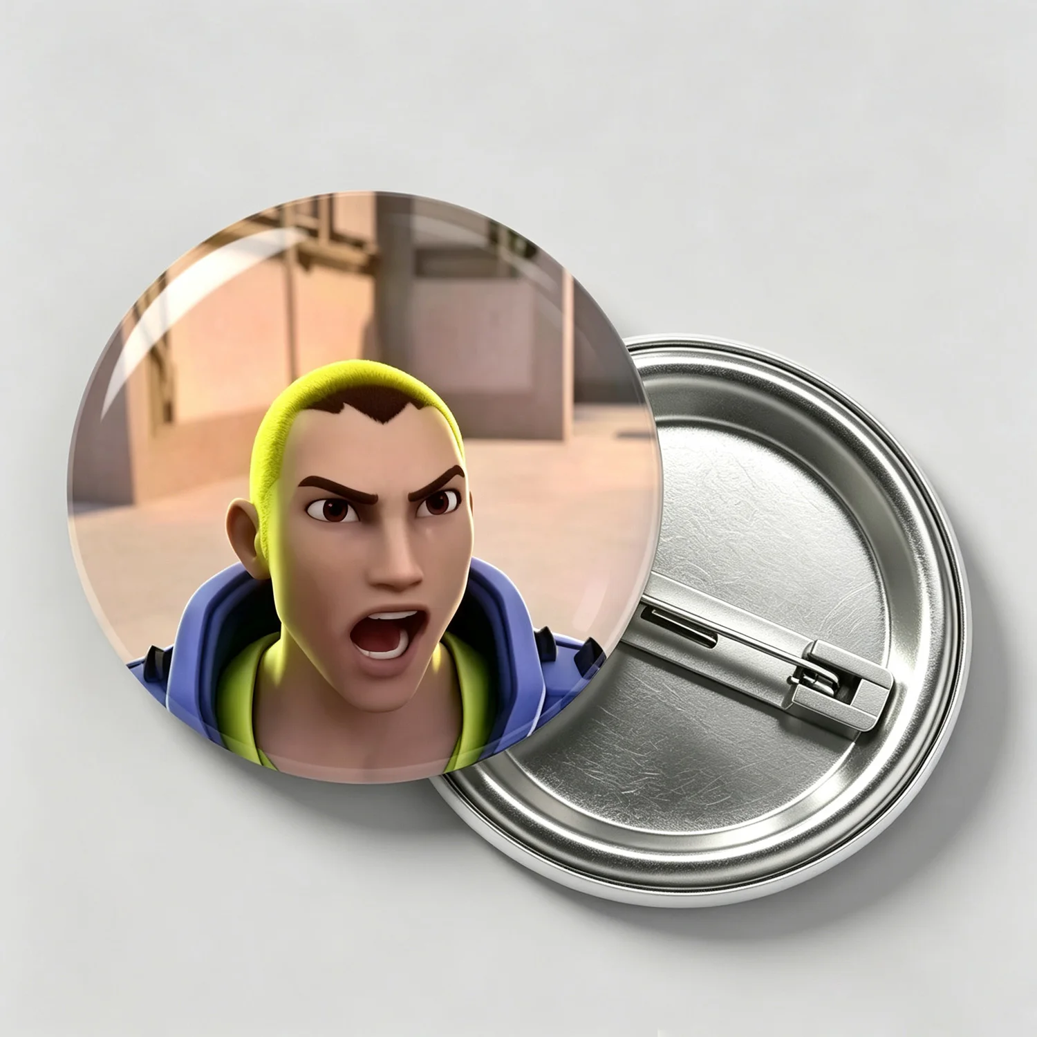 Mini character badge pin, metal backplate collection decorative accessory, suitable for backpacks, clothing, a great choice for