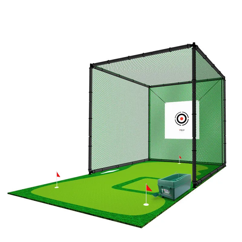 

Golf practice net golf ball cutter practice net, indoor and outdoor standard strike training cage