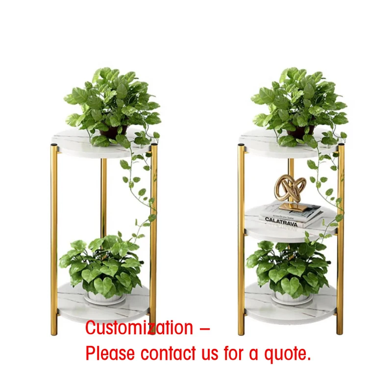 custom.Flower Pot Stand Plant Stand Decorative Iron Metal Flower Rack Display Racks Flowers Shop