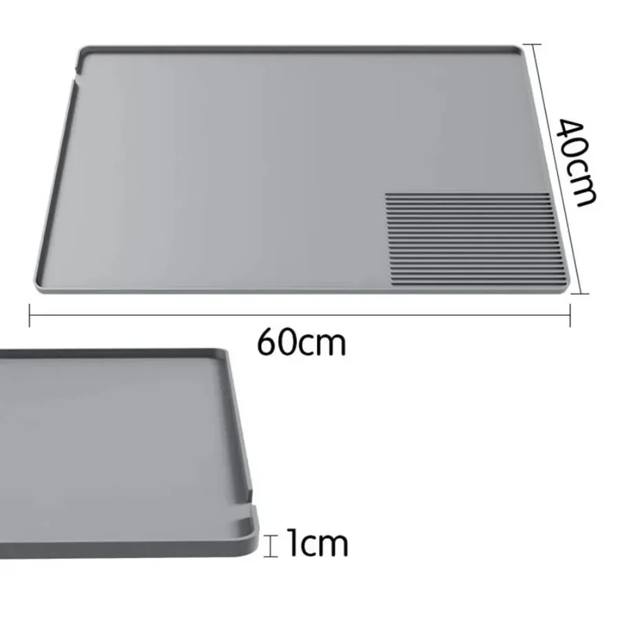 Home Coffee Machine Table Mat Anti Slip Silicone Waterproof Matdrainage Device Coffee Shop Desktop Powder Pressing Accessories 4