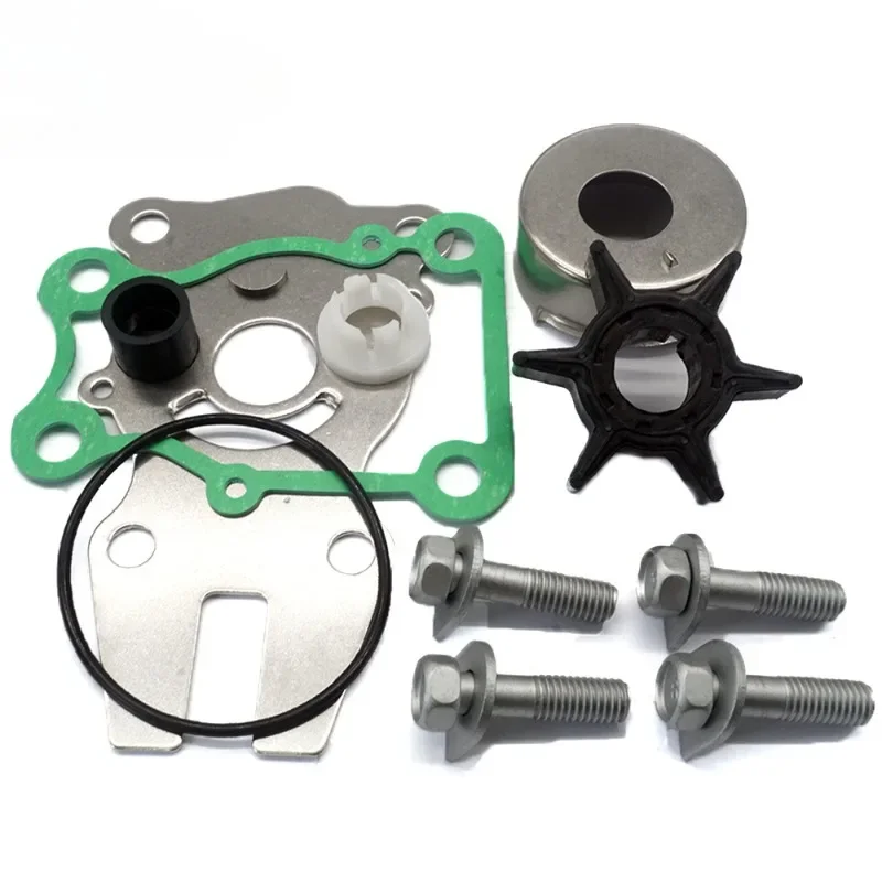 6BG-W0078 Outboard Water Pump Impeller Repair Kit Yama-ha 4 Stroke 30HP 40HP F30 F40A Boat Engine 6BG-W0078-00-00 6BG-W0078-01