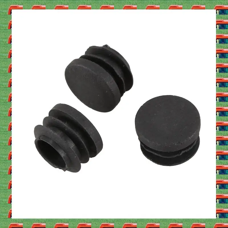 

ABMO Round Table Chair Leg Tube Pipe Insert End Cap 19Mm Dia 600Pcs Black