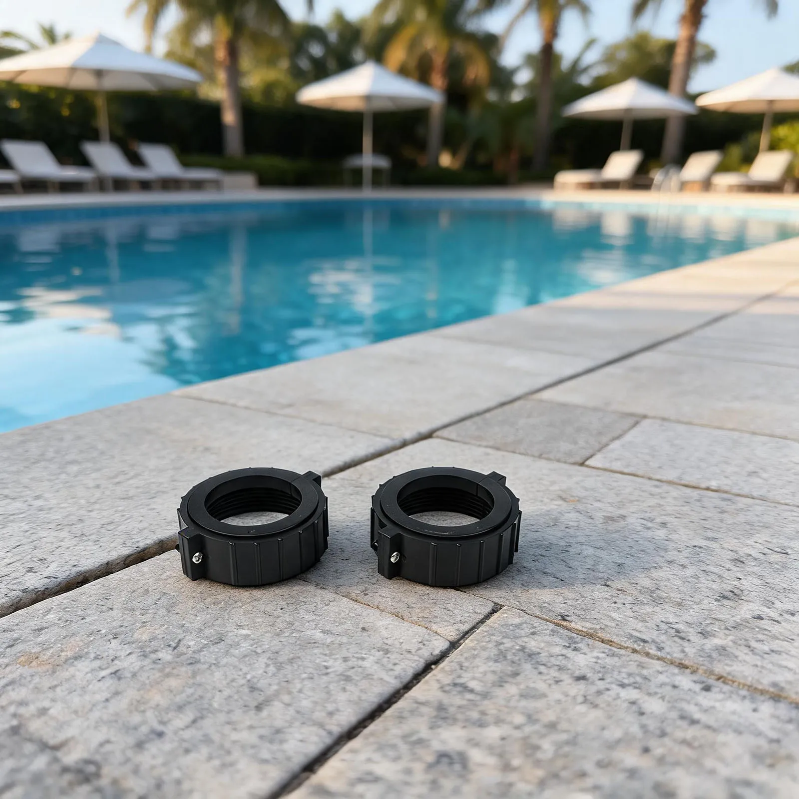 Split Nut Union 2 Inch for Spa Heater Assemblies Compatible with For Balboa For COLEMAN with Leak Sealing Mechanism