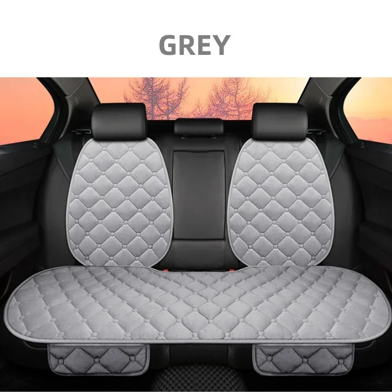 Car Seat Cover Front/Rear Flax/Linen Seat Cushion Protector Pad Non Slide Winter Auto Protector Mat Pad For Seat Ibiza X1 X45