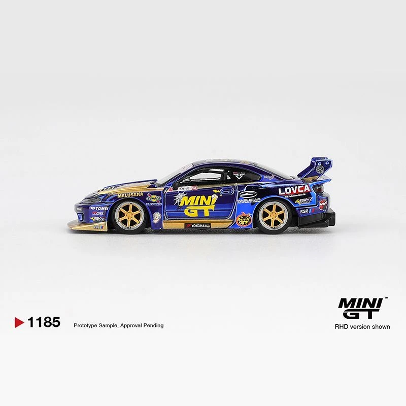 MINI GT 1:64 #1185 Nissan LB-Super Silhouette S15 SILVIA Alloy Die