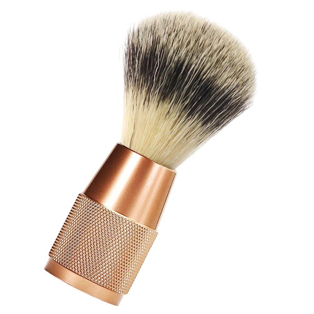 Shaving Brush Beard Neck 1100X400X400CM Men for Travel Mustache Golden Nylon Man