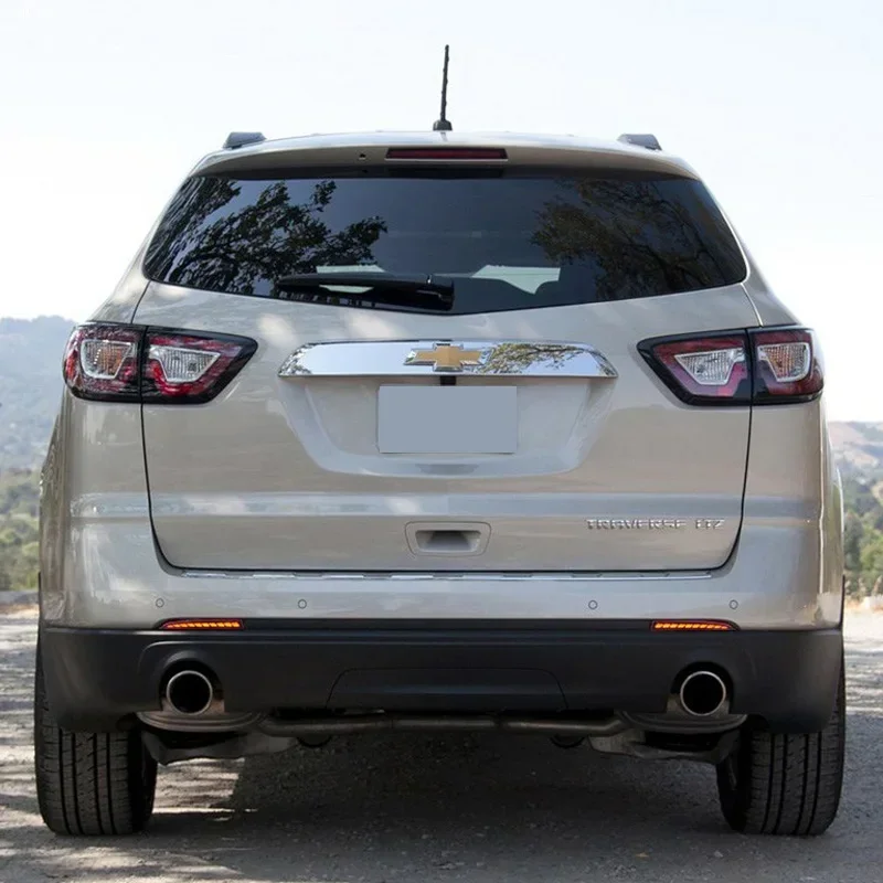 

Автомобильный аксессуар, светодиодный задний отражатель для Chevrolet Traverse 2013-2017, автоматический индикатор сигнала, задний фонарь, бампер, стоп-сигнал