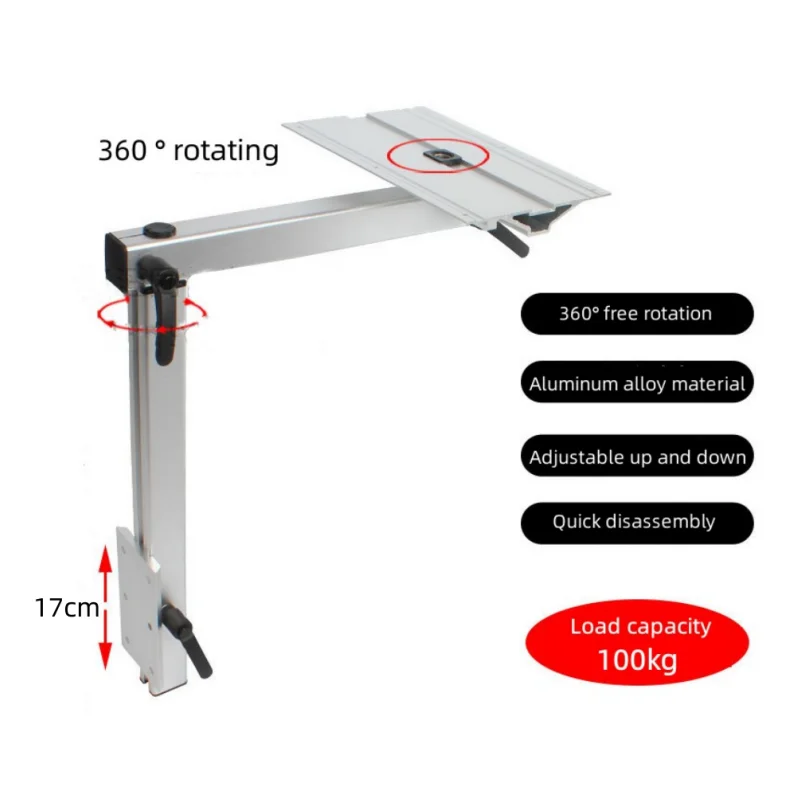 Adjustable RV Table Legs Removable Laptop Holder Caravan Campervan RV Recreational Vehicle Accessories RV Extractable Table Leg