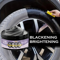 1 Piece 100g Tire Polishing Protective Paste - Car Long-Lasting Gloss Enhancer, Which Makes Tire Tightens, and Makes Tire More Durable Gloss