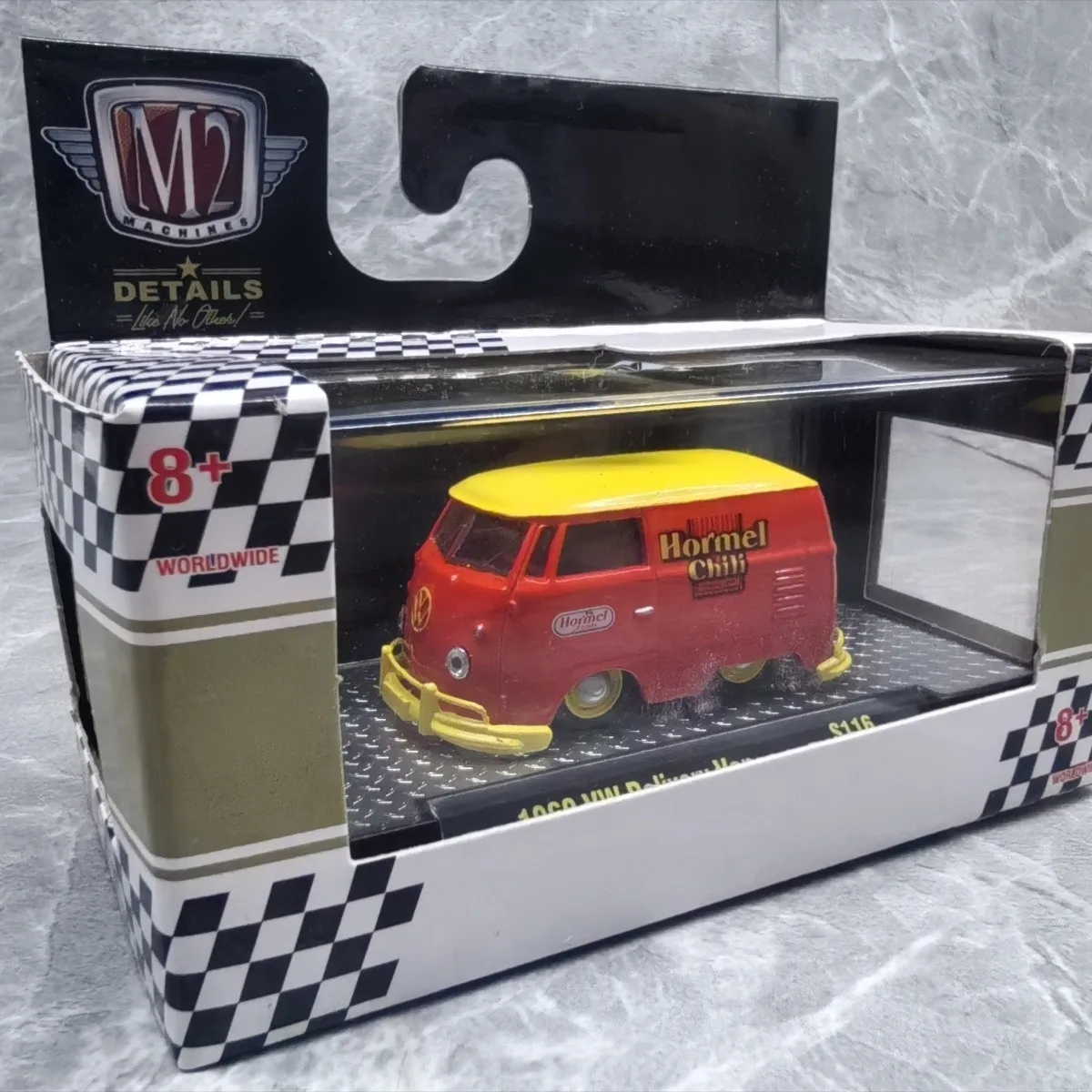 M2 1:64 1960 Volkswagen Delivery Van Model Alloy